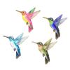 Hummingbird Brooch Pin Metal Enamel Ornament For Purses Hats Backpack Elegant Corsage Pin Daily Party Accessories