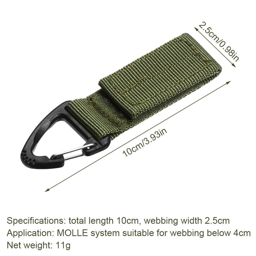 Sports Accessories EDC Equipment Clip Supplies Keychain Hang Buckle Strap Belt Clips Carabiners