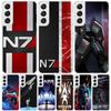 N7 Mass Effect For Samsung Galaxy S25 S24 S23 S22 Ultra Phone Case S21 Plus S20 FE S10 + S25Edge Fundas Cover Galaxy S25 S24 S23