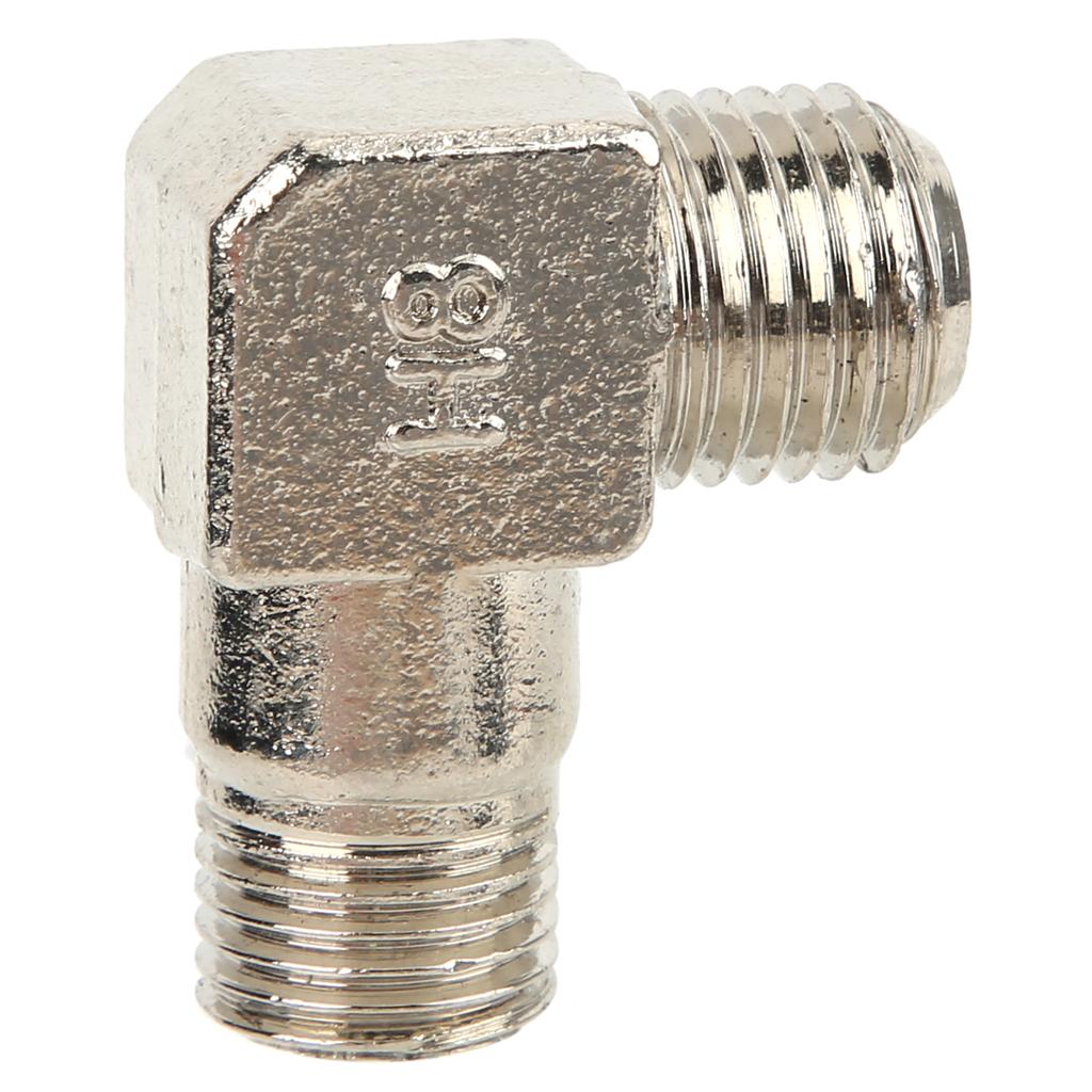 Air Pump Connection Elbow Right Angle Zinc Alloy Thread Pipe Joint Accessories 1 4 x 14