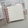 A7 Square Blank 6-Hole Loose-Leaf Replacement Notebook Paper