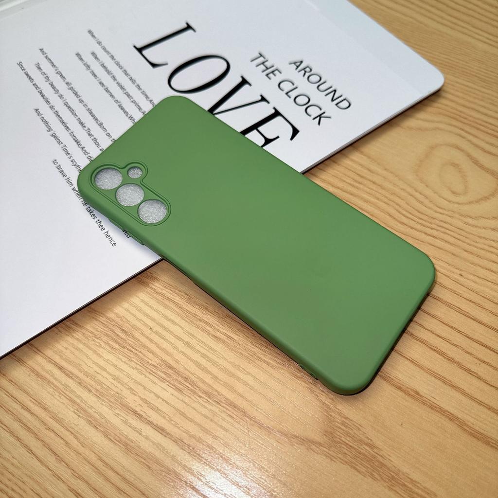 Galaxy S25 EDGE Liquid Silicone Phone Case for Samsung S24 Solid Color Silicone S23 Soft Case