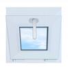 Janela PVC STANDARD branca 40x40 basculante 400x400 de abrir para cima 40cmx40cm nova