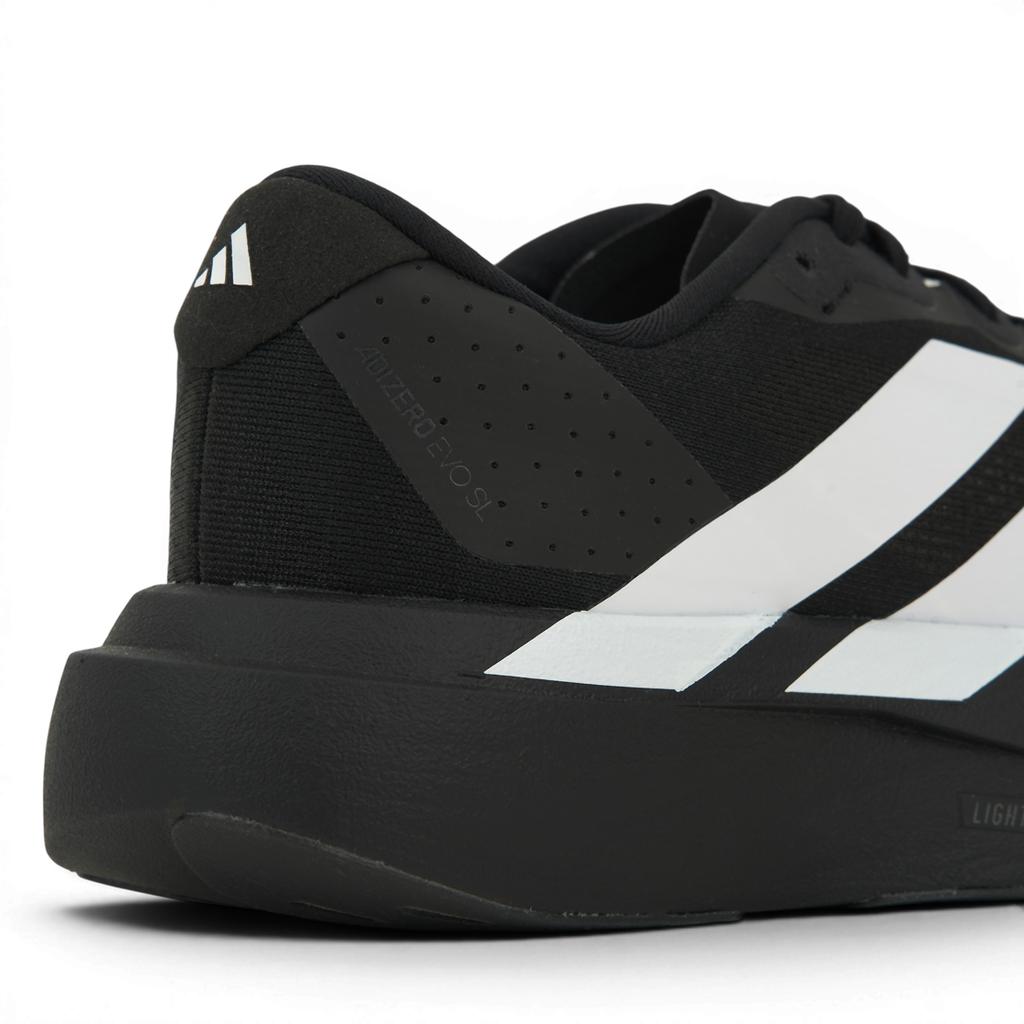 adidas Adizero Evo SL J Schwarz Weiß Kinder Sneaker Core-Black Cloud-White Carbon KK1247