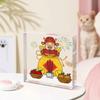 Best-Selling God Wealth Plastic Standing New Year's Acrylic Desktop Decorative Item Thanksgiving Holiday Blessing Item