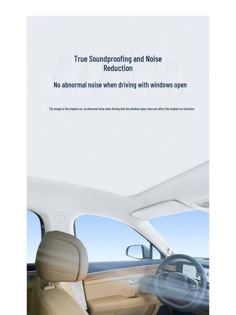 AITO M5 2022 Sunroof Sunshade: Heat Insulation, Sun Protection, Privacy, Opaque