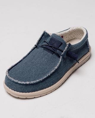 Mokassins Hodaki 11001 40 Blue Jeans Textil