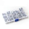150pcs Flat Head Stainless Steel Rivet Nuts Cylindrical Hollow Rivet Nuts Hand Tools Tool Accessories Professional Tools