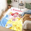 Personalized Name Princesses' Night Living Room Non-Slip Area Rug Soft Carpet for Bedroom Kids Playroom Sofa,Office Home Decor Doormat