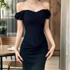 European & American Street Style Off-Shoulder Slimming Corset Top for Women