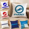 G-Giant Bicycle Cushion Cover Short Plush Double-Sided Print Square Throw Pillow Covers Sofa Home Cushion Decor