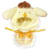 Naitou Design Plush Costumer Baby Style Pompompurin, Size L, Plush Clothes for Ages 6 and Up, Hat Width: Approx. 25cm