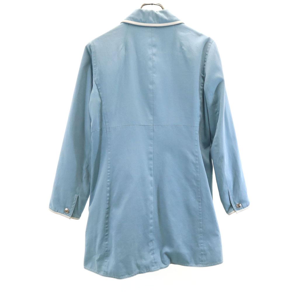 COACH spring coat 8 light blue Women Used