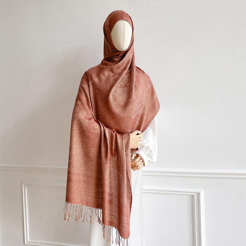 Tassel Blanket Design Pashmina New Autumn Warm Shawl Wrap Cashmere Scarf Women Neckerchief Poncho Stoles 2025 Foulard Bufanda