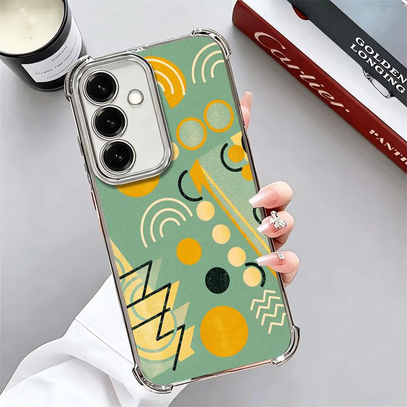 Abstrakt Geometrisch PopArt Design Weiche Handyhülle Für Samsung A17 A27 A07 A37 A57 A16 A56 A15 A55 A14 A54 A13 A53 A26 A36 A25 A35