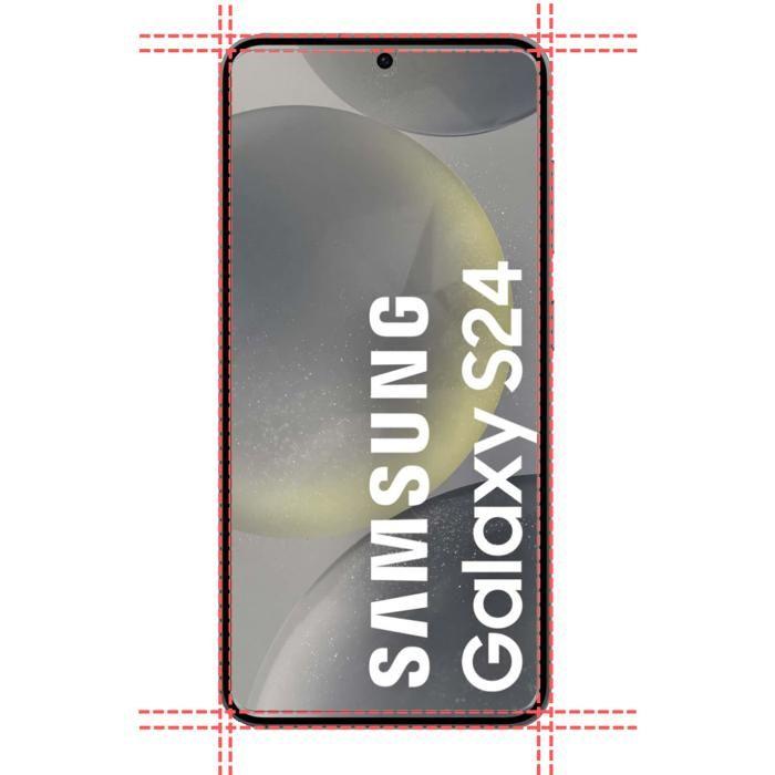 Verre Trempé pour Samsung Galaxy S24 [Pack 2] Film Vitre Protection Ecran Phonillico®