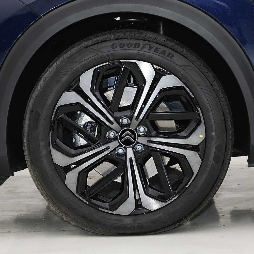 4pcs Auto Car Wheel Center Hub Caps Rim Caps Covers Emblem For Citroen C5 X AIRCROSS C3 C4 C2 Berlingo Jumper Dispatch Ami C4L