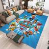 3D Cartoon PAW P-Patrol Printed Carpet Living Room Bedroom Carpet Non-slip Carpet Home Bedroom Decor Area Rug Birthday Gift