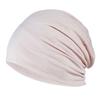 Spring Fall Skull Beanie Baggy Unisex Solid Color Elastic Thin Protective Street Dance Brimless Running Beanie Hat Headwear