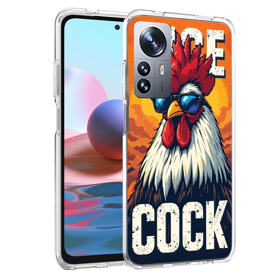 Cool Rooster Making Money Phone Case For Redmi Note 13 Pro Plus 14 Pro+ 12S 12 11S 11T 11E 11 10S 10 9S 9 Xiaomi Capa TPU