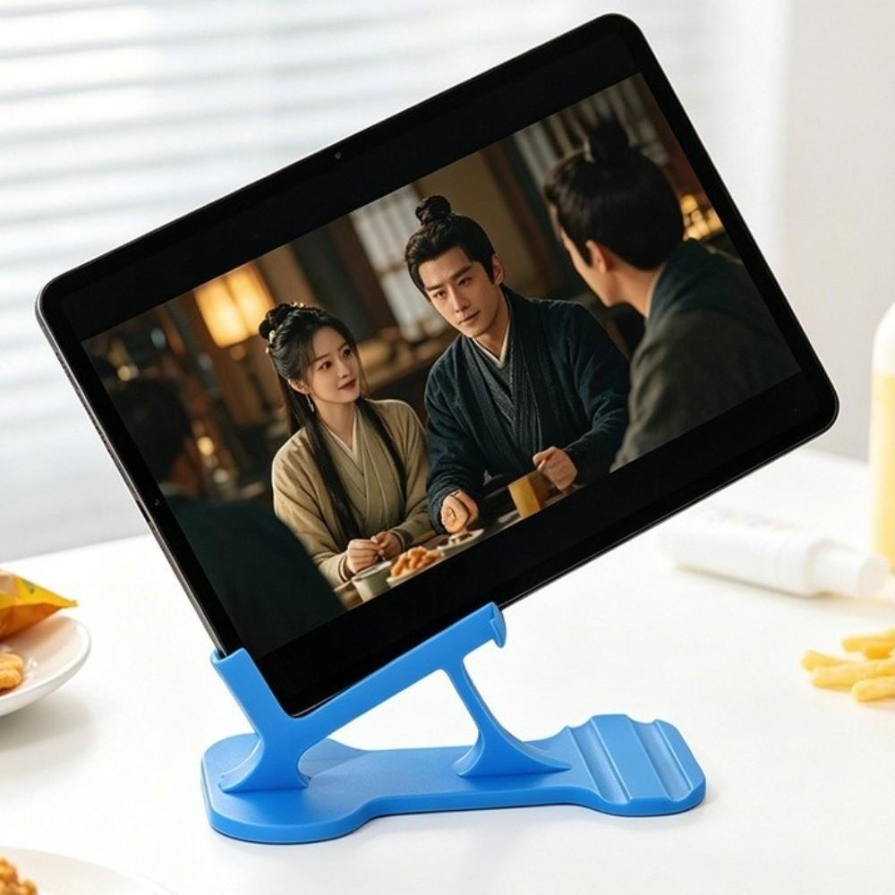 Hands-Free Side-lying Phone Holder Curved Design Cellphone Stand Mount  For Lying Down