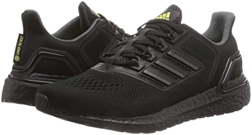 Adidas Ultra Boost 20 Lab LII61 Running Shoes, Spring/Summer 2022 Model, Core Black/Carbon/Pulse Lime (GZ5008), Size 25.0 cm