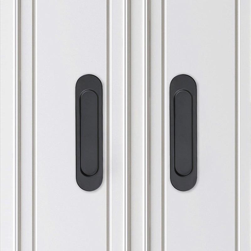 1PC Punch-Free Sliding Door Handle Self-Adhesive Auxiliary Knobs Kitchen Glass Cabinets