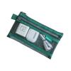 Nylon Transparent Storage Bag Breathable Lightweight Mesh Storage Pouch Square Charging Cables Storage Travel Storage