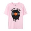 Entspann dich, der DJ ist da Schmelzende Schallplatte Einfache T-Shirts Großhandel Luxusmarke