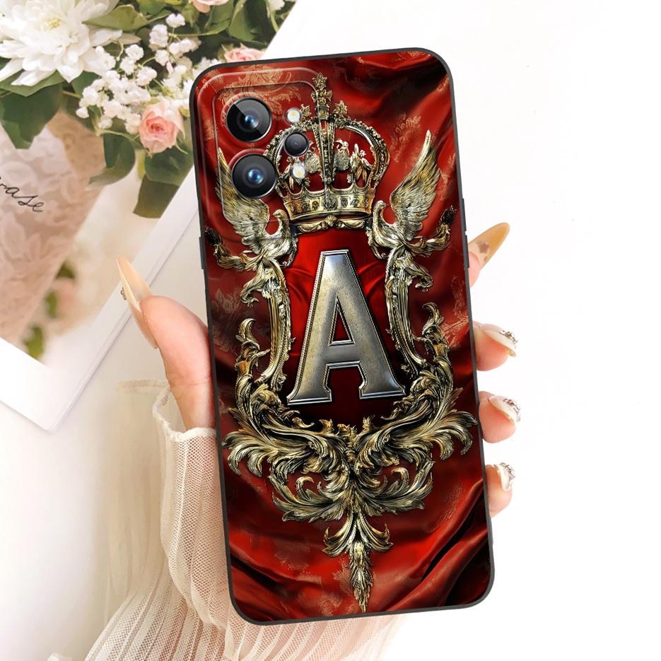 For Realme GT2 Pro Case RMX3301 Cool Crown Letters Cover Soft TPU Phone Case For Realme GT Neo 2 RealmeGT2 Pro GT2 Fundas Bumper