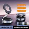 Vacuum Magnetic Suction Cup Phone Mount 360° Adjustable Magnetic Phone Holder Foldable Portable Cell Phone Holders