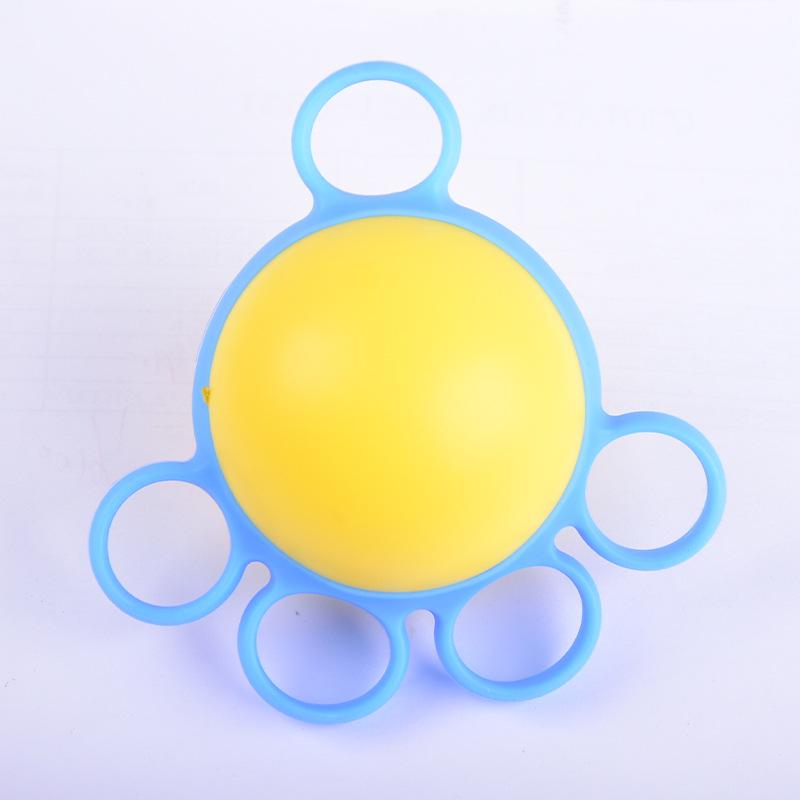 Five-Finger PU Sponge Grip Ball for Finger Strength Training