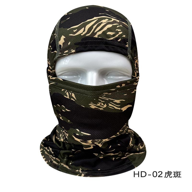Multicam Camouflage Tactical Balaclava, Full Face Cover Scarf for Cycling, Hunting & Outdoor Use