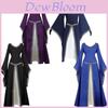 Renaissance Medieval Dress For Cosplay Game Anime Enthusiasts With Polyester Fabric