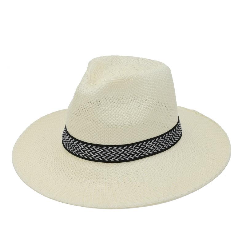 Top hat men's summer eaves breathable fashion casual sunscreen hat sunshade bucket hat casual fishing hat