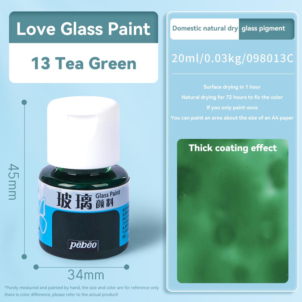 Pittura Acrilica Creativa 20ml Colore Ricco Impermeabile Pigmenti per Vetro Tubetto per Materiali Pittorici Disegno Artista Arte Artigianato Fai da Te