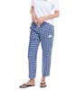 Eeogil Women'S Plaid Pajamas Crooked Pants Homewear