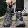 Fashion 2024 New Thick Sole Wear-resistant Outdoor Hiking Mountaineering Shoes Men's Non Slip Work Boots for Men Snow Boots Men Shoes