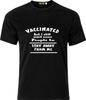 Vaccinated But I Still Want Some People To Stay Away Funny Adult Xmas T Shirt Mens Womens Tees Top