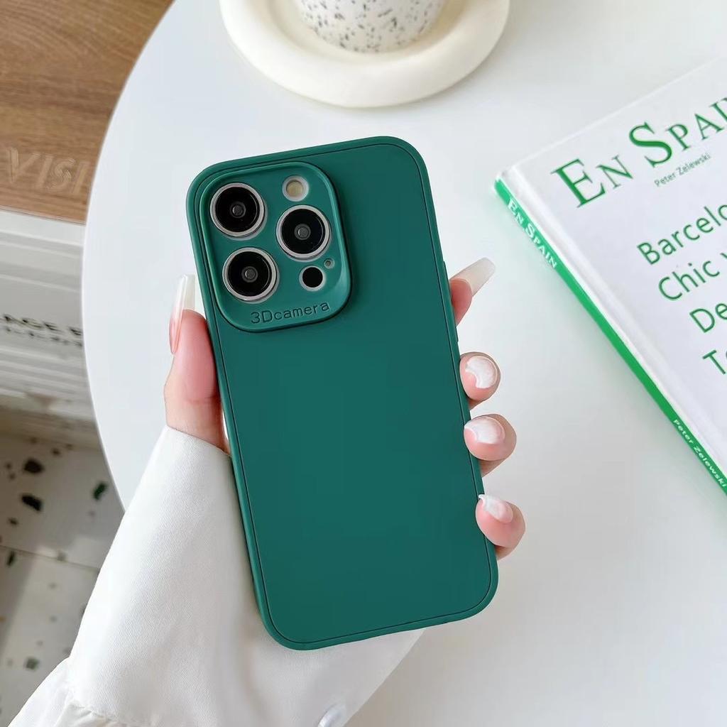 Applicable To IPhone16Pro Frosted Silicone Tpu Fine Hole Apple 15 Full-package Anti-fall Soft Protection Case