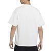 Nike T Shirts Men's White Crew Neck Moderate Straight Fit DA0321-121