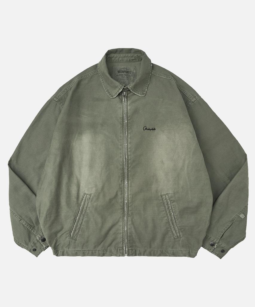 Midupdate Vintage Washed Jacket_Khaki