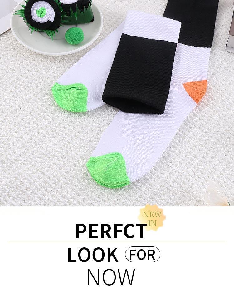 Women's Odor-Resistant Salmon Sushi Socks - Thickened Cotton Over-the-Knee Socks for Autumn/Winter