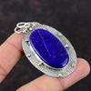 Μενταγιόν Lapis Lazuli 925 Ασημένιο κρεμαστό κόσμημα πολύτιμος λίθος Χειροποίητο μενταγιόν Birthstone μενταγιόν Δώρο για φίλο Κρεμαστό με τελευταία σχεδίαση