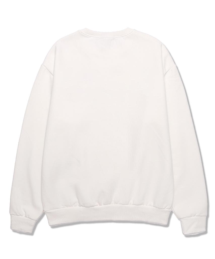 VANNWORKS Vnws Arch Logo Sweatshirt (Vs0016) White (Type A)