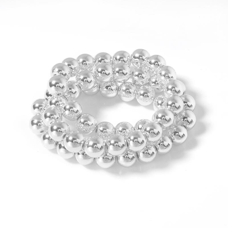 45-190pcs/Lot 2 3 4 6 8mm Round Natural Stone Hematite Beads For Jewelry Making Loose Spacer Beads DIY Bracelet Necklace