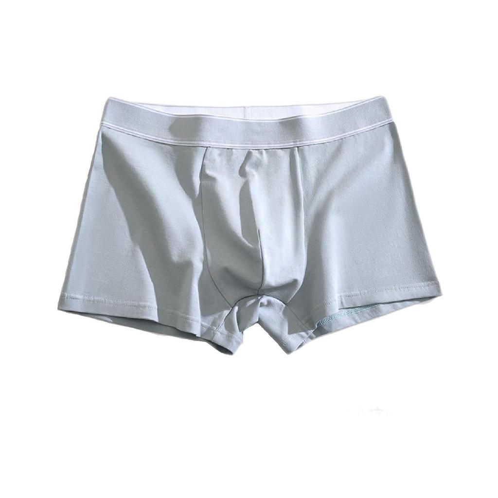 Men's Underwear Plus Fat Male Bigger Cotton Boxer Shorts Antibacterial Fabric Soft Comfortable Breathable
