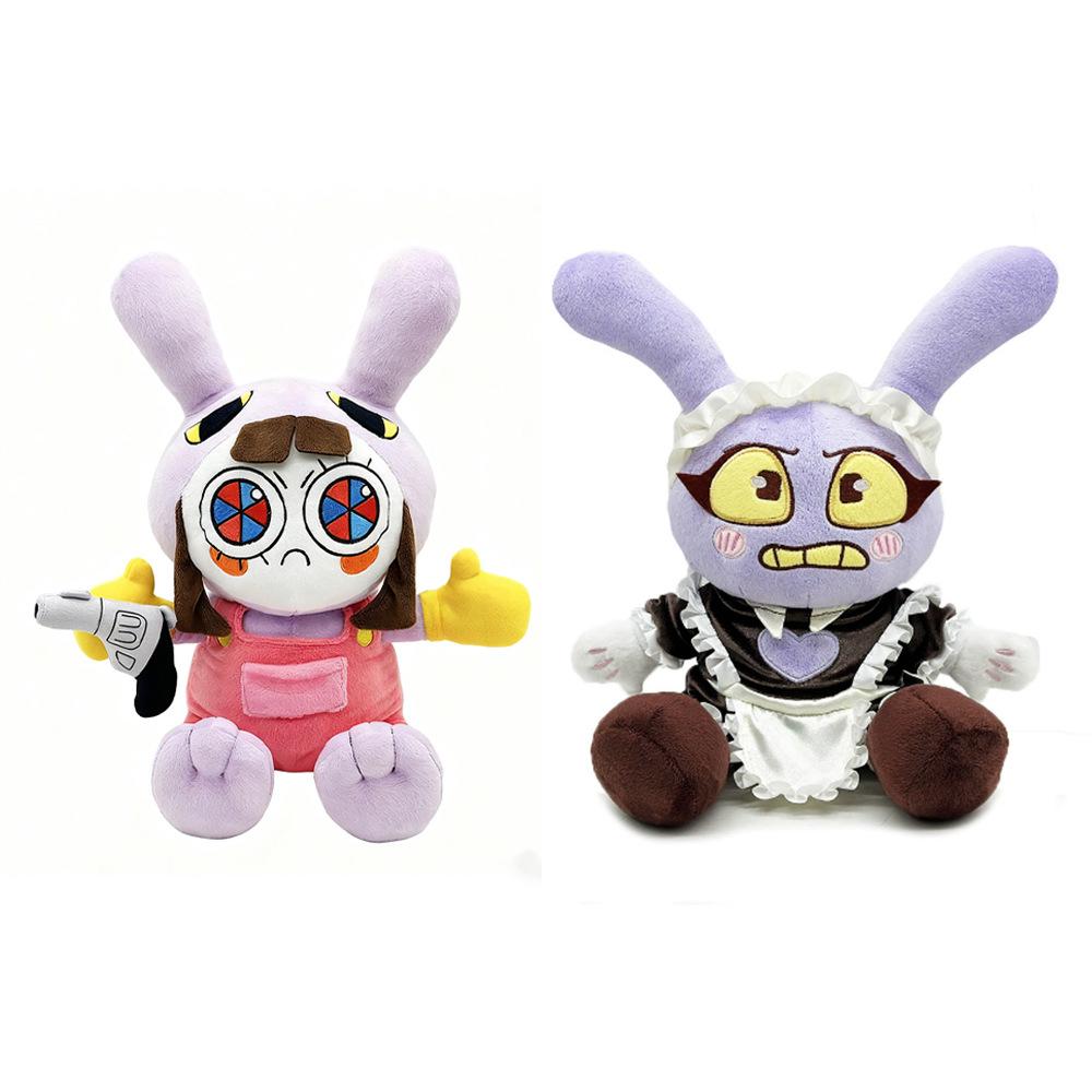 28-34cm Muñecos Jax Dos Atuendos Diferentes El Increíble Circo Digital Anime Alrededor de Juguetes de Peluche El Mejor Regalo de Festival para Niños