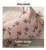 Sweet Floral Print Boston Handbag and Crossbody – Trendy Spring/Summer 2026 Fashion Pillow Bag