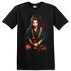 Japanese Warrior T Shirt Samurai Graphic Art Design Tee for Anime Lovers